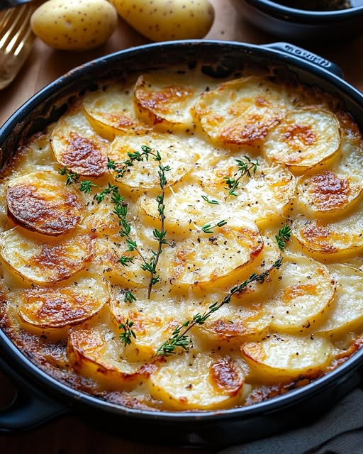 Potato Cheese Gratin: The Ultimate Savory Delight 1 Potato Cheese Gratin