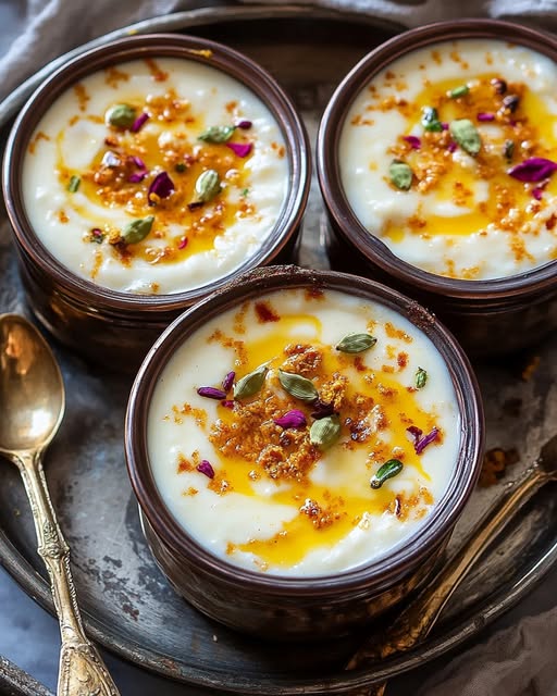 Saffron Cardamom Yogurt