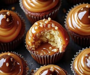 Salty Caramel Cupcakes: The Ultimate Decadent Treat