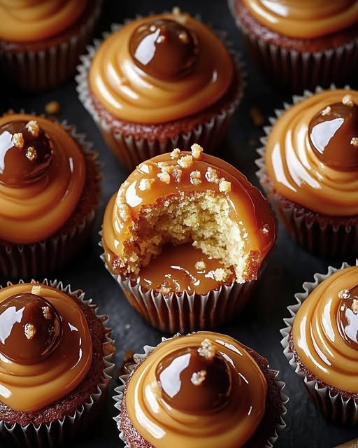 Salty Caramel Cupcakes