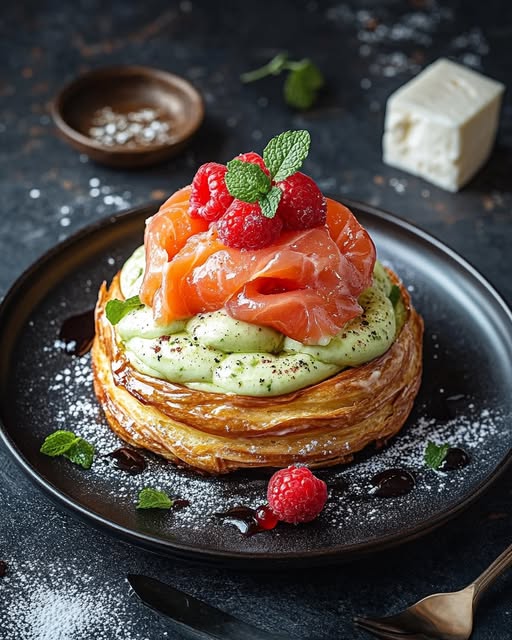 Savory Salmon Choux
