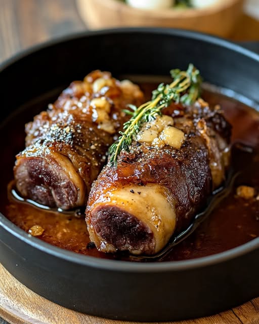 Slow-Cooked Beef Shank: The Ultimate Savory Delight 1 Slow-Cooked Beef Shank