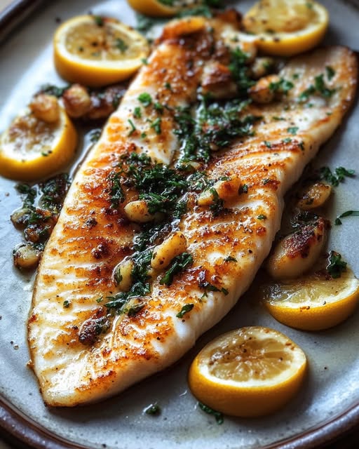 Sole Meunière Delight