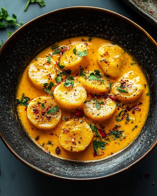 Spicy Scallop Curry