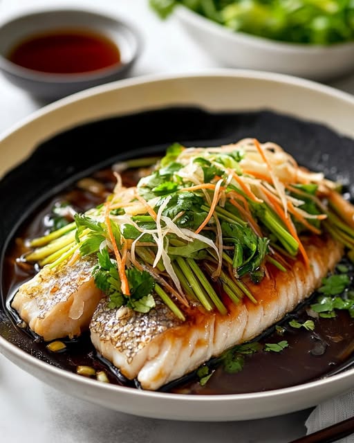 Steamed Ginger Fish: The Most Savory and Effortless Recipe 1 Steamed Ginger Fish