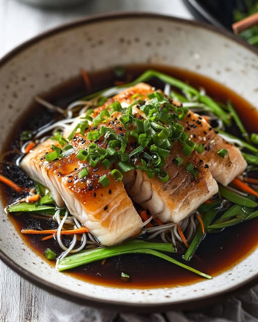 Steamed Ginger Fish