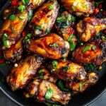 Sticky Spicy Wings