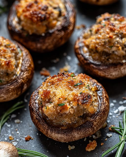 Stuffed Mushroom Delights