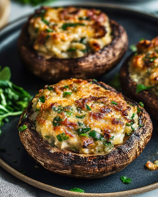 Stuffed Portobello Mushrooms: The Ultimate Easy Recipe 1 Stuffed Portobello Mushrooms