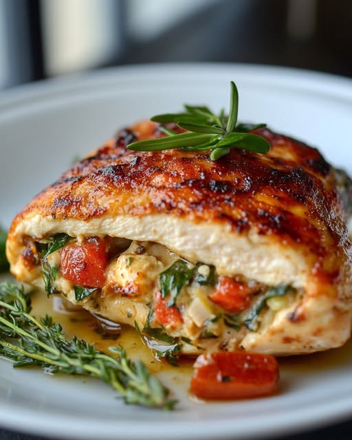 Stuffed Tuscan Chicken: The Ultimate Easy & Delicious Recipe 1 Stuffed Tuscan Chicken