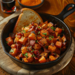 Sweet Potato Breakfast Hash with Turkey Bacon