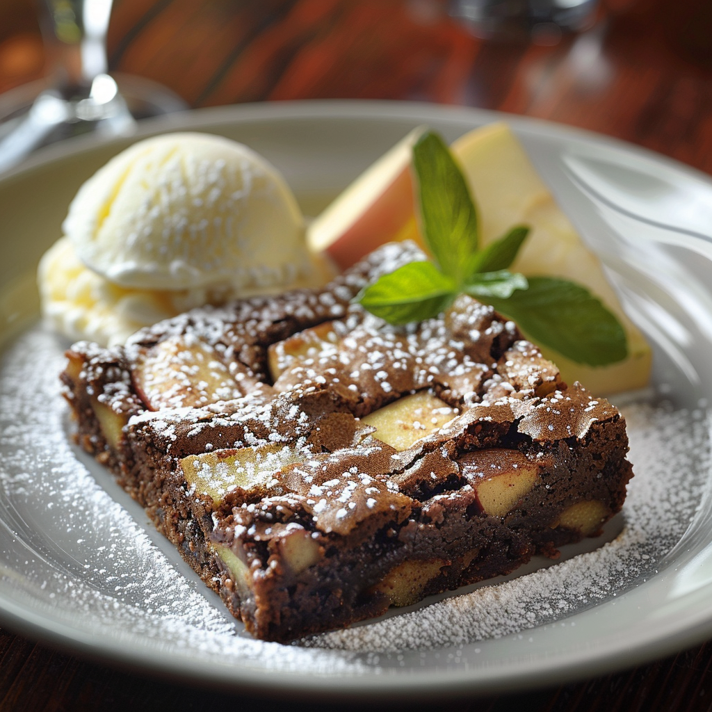 Apple Brownies: Irresistibly Delicious Fall Treat 2 apple brownies