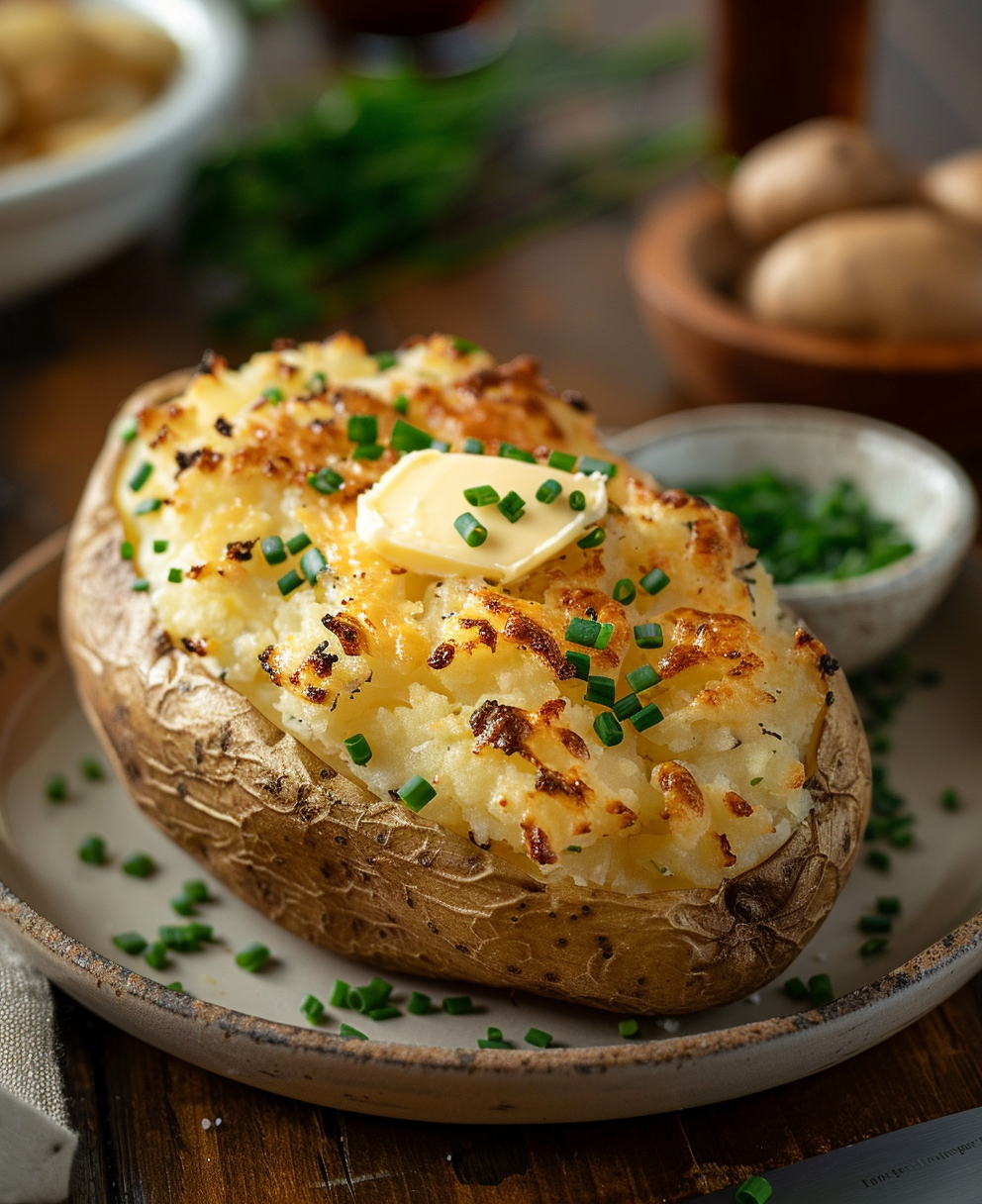 Baked Potato No Foil: Perfect Crispy Skin Secrets 1 baked potato no foil