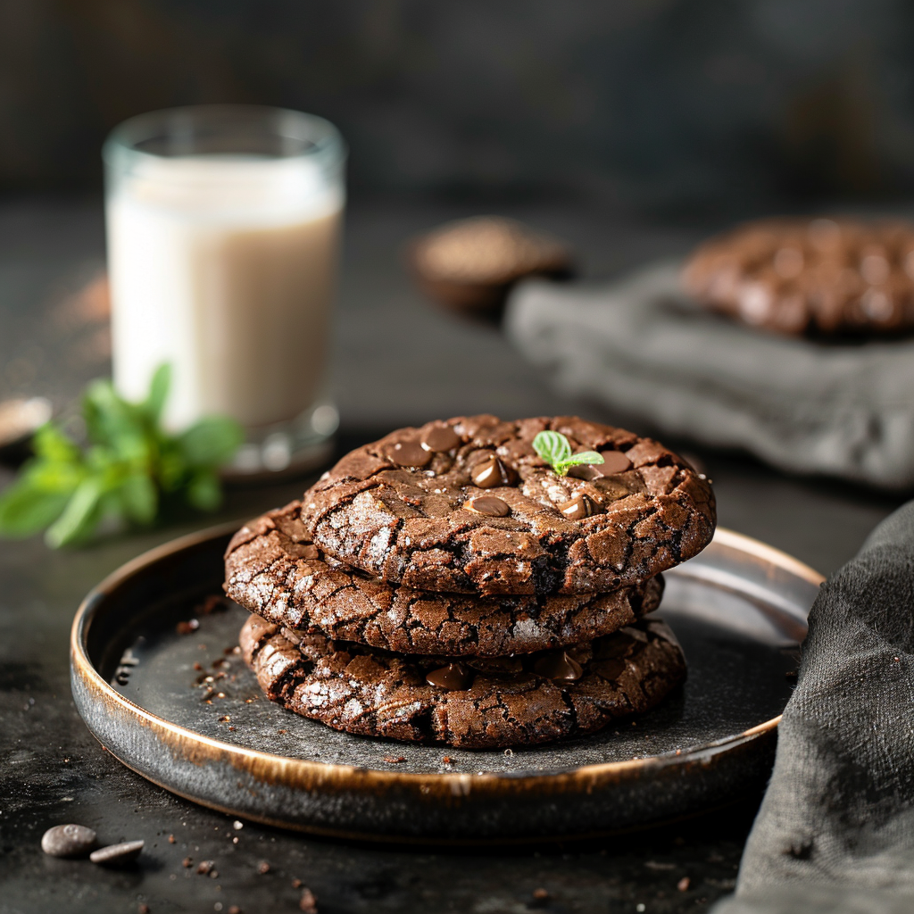 Brownie Cookies from Brownie Mix: Irresistibly Chewy Delights 2 brownie cookies from brownie mix