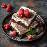 brownies with cream cheese frosting