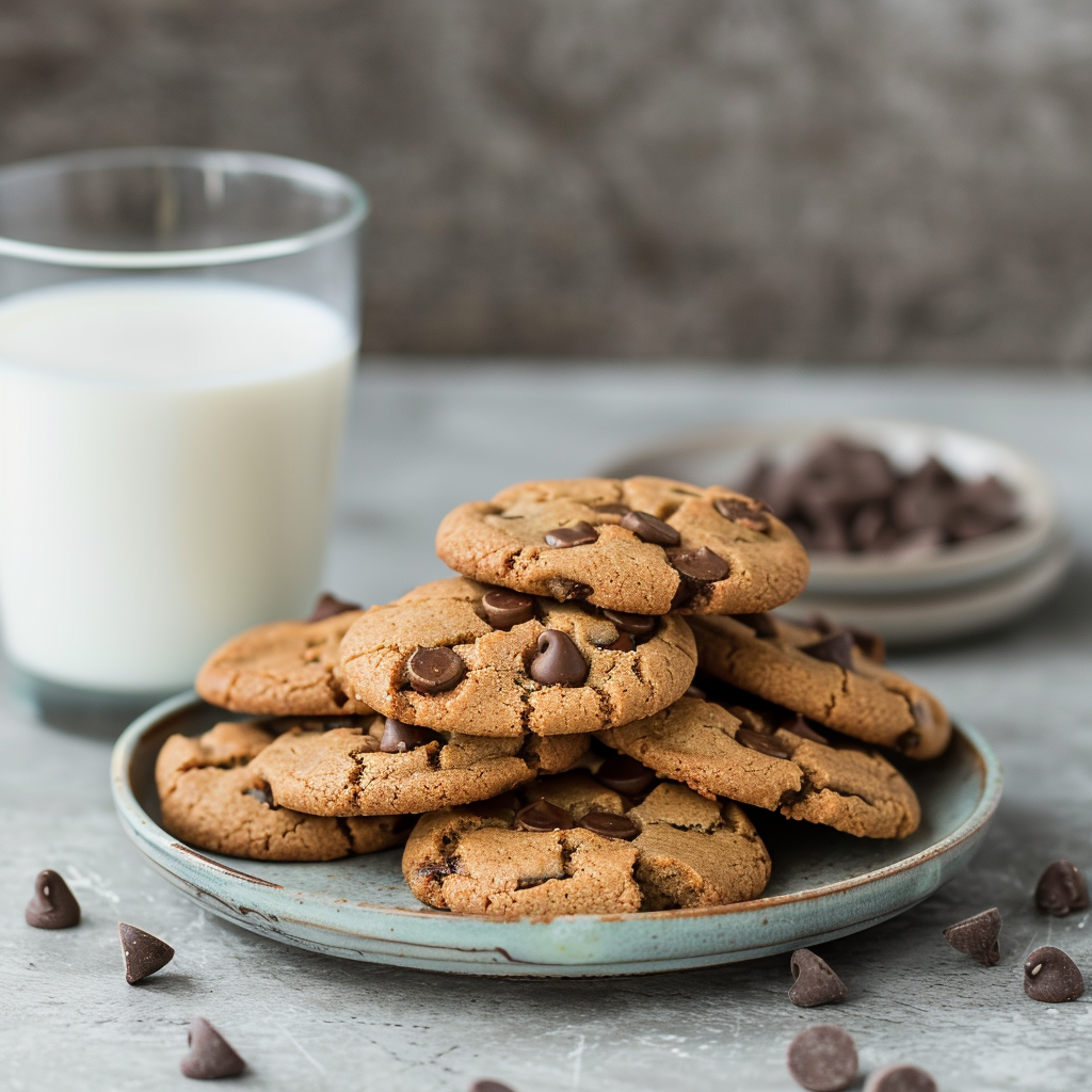 Chickpea Chocolate Chip Cookies: Irresistibly Healthy Delight 2 chickpea chocolate chip cookies