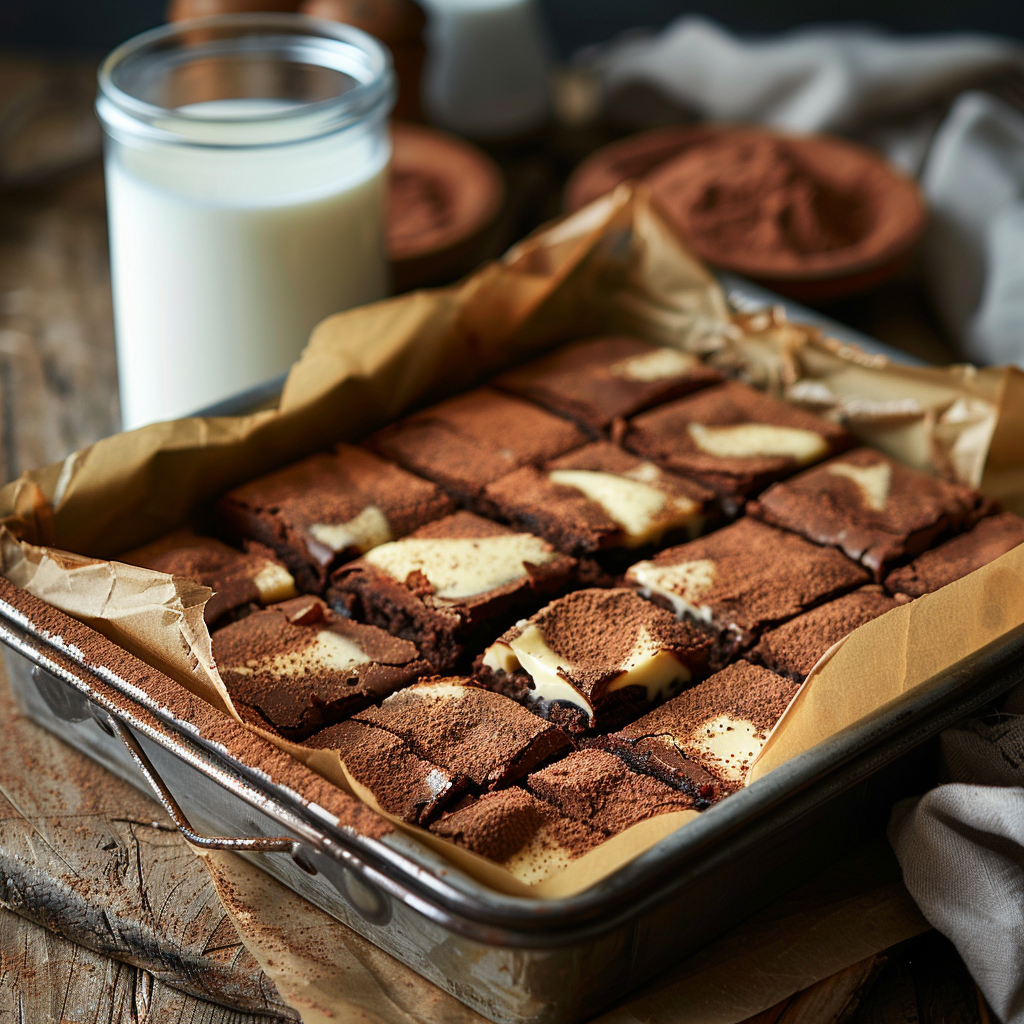 Chocolate & White Chocolate Brownies: Irresistibly Decadent Treats 4 chocolate and white chocolate brownies
