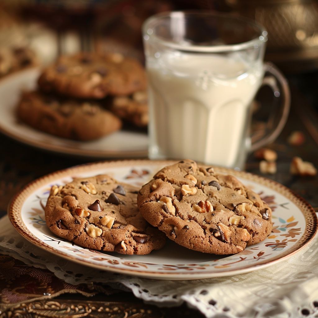 chocolate chip walnut cookies