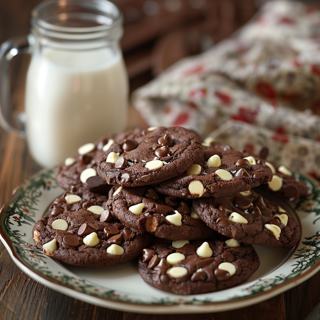 Chocolate White Chocolate Chip Cookies: Irresistibly Delicious Treats 3 chocolate white chocolate chip cookies