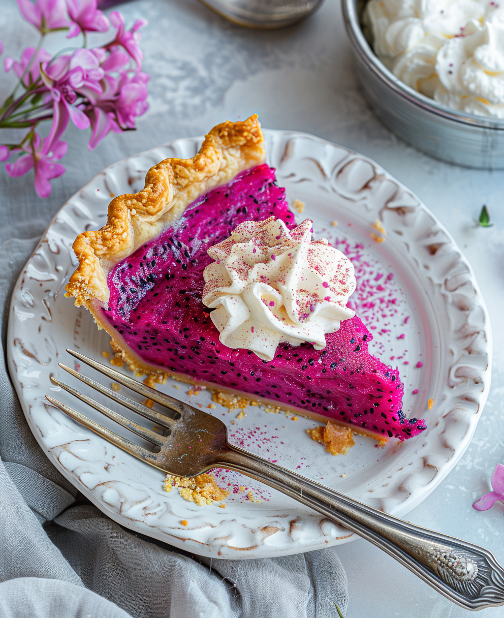 dragon fruit pie