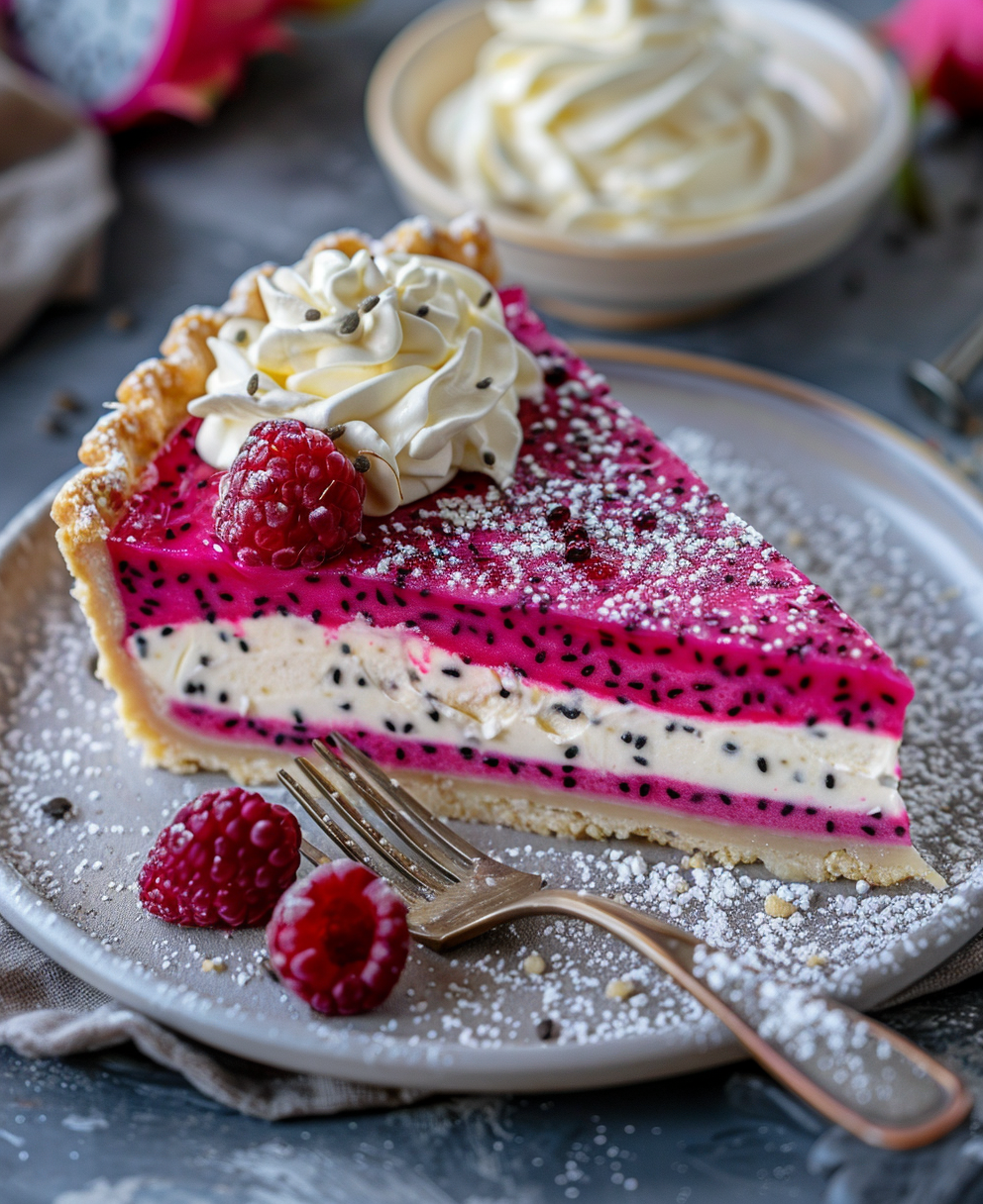 Dragon Fruit Pie: The Exotic Dessert You Must Try Today! 2 dragon fruit pie