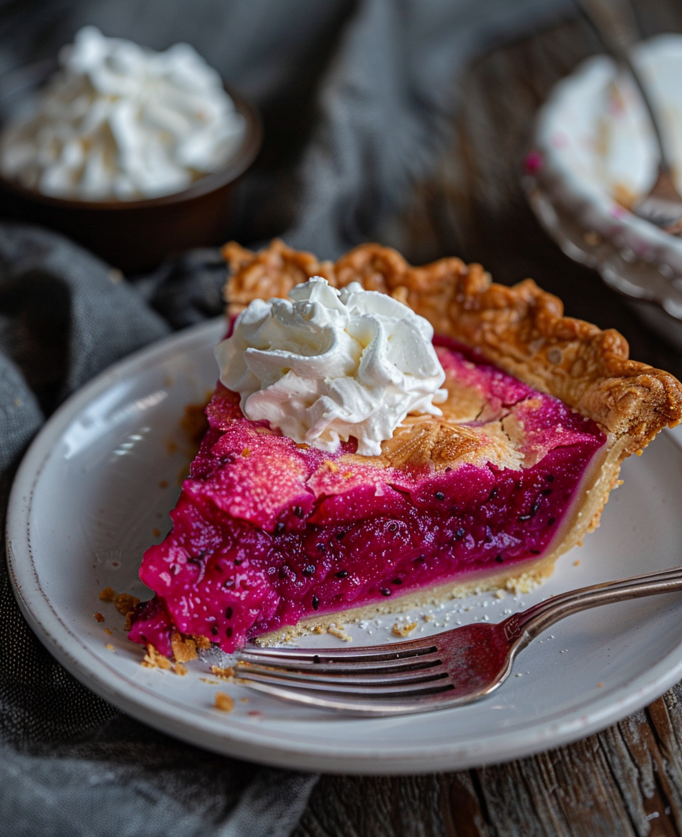 dragon fruit pie