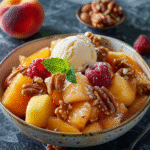 fruit salad with peach pie filling