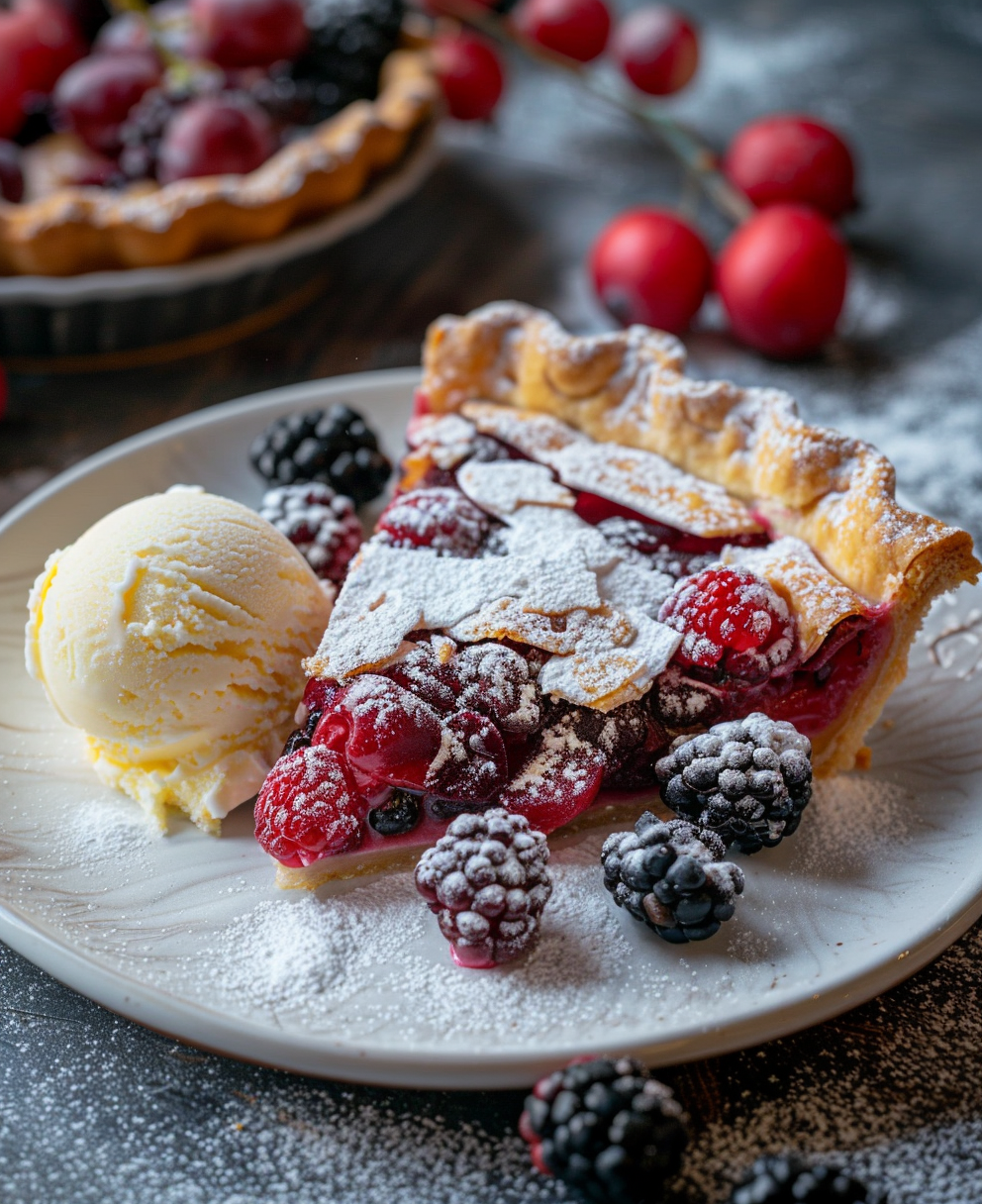 fruits of the forest pie