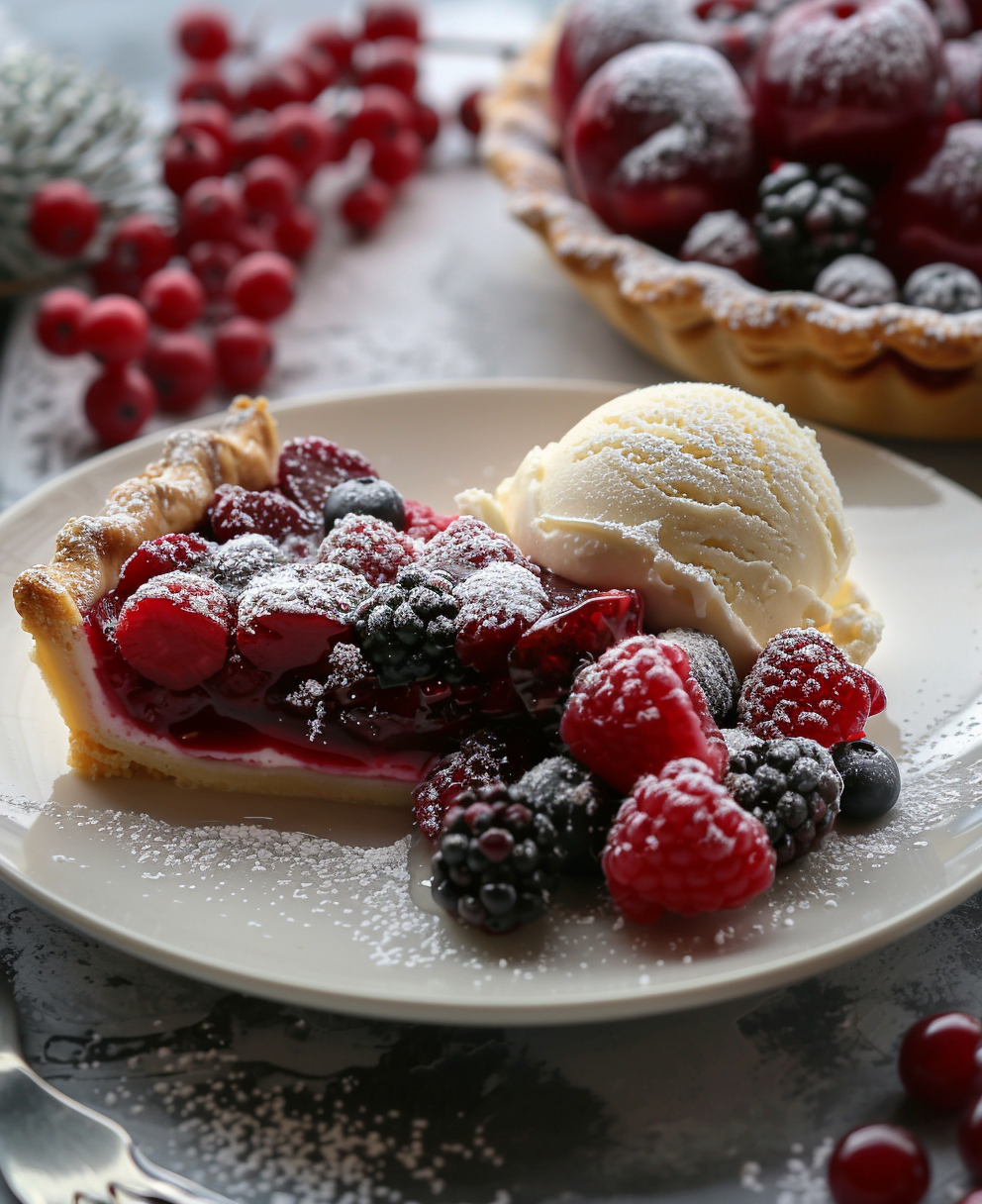 Fruits of the Forest Pie: Irresistibly Delicious Recipe 3 fruits of the forest pie