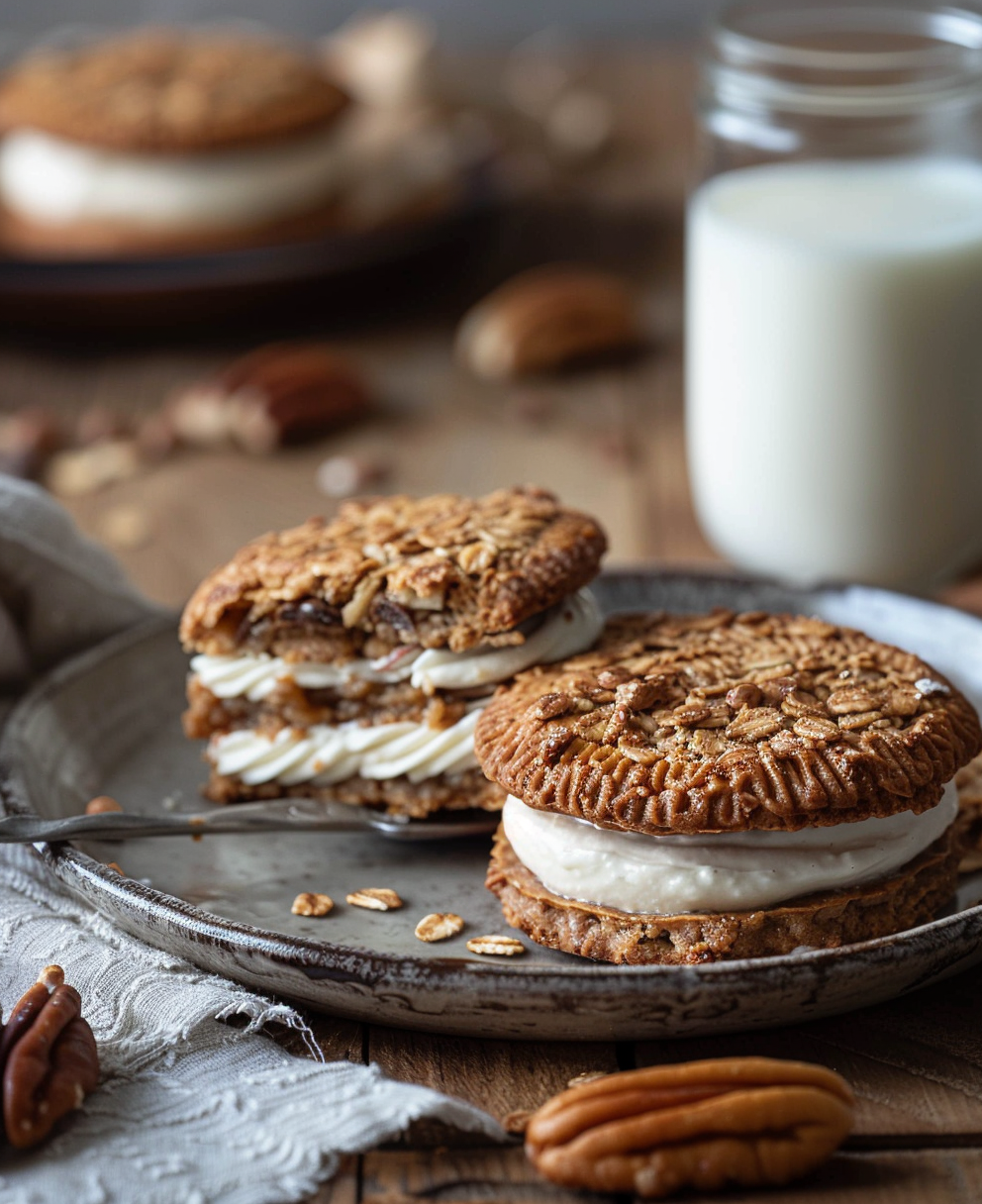 Gluten Free Oatmeal Cream Pies: Irresistibly Soft & Chewy Delight 2 gluten free oatmeal cream pies
