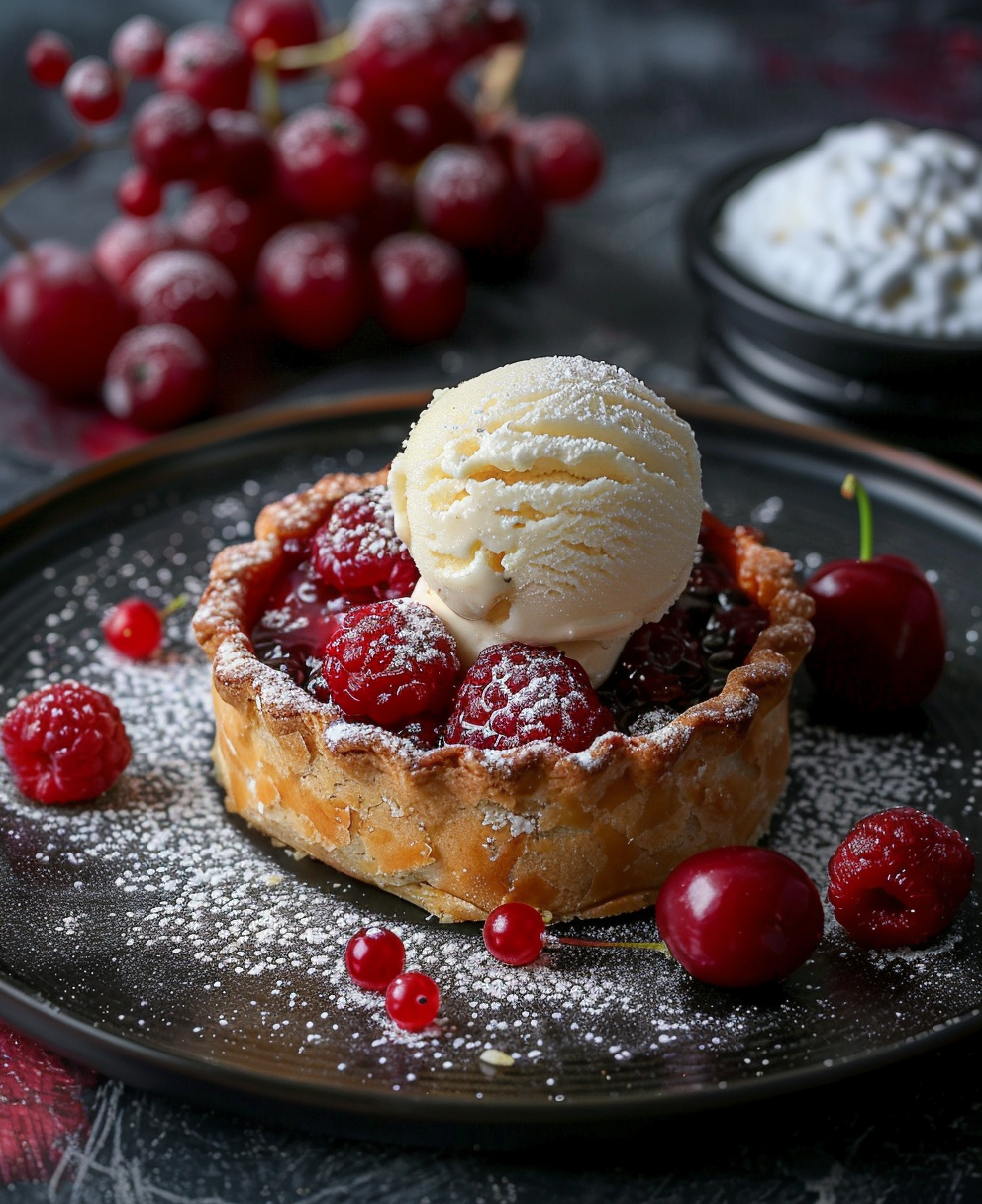mini fruit pies