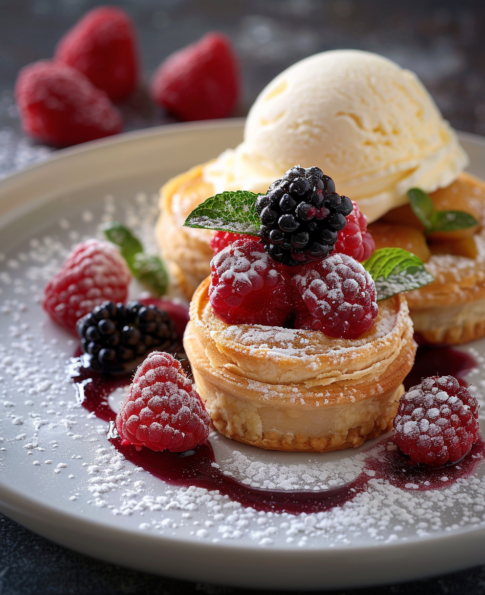 mini fruit pies