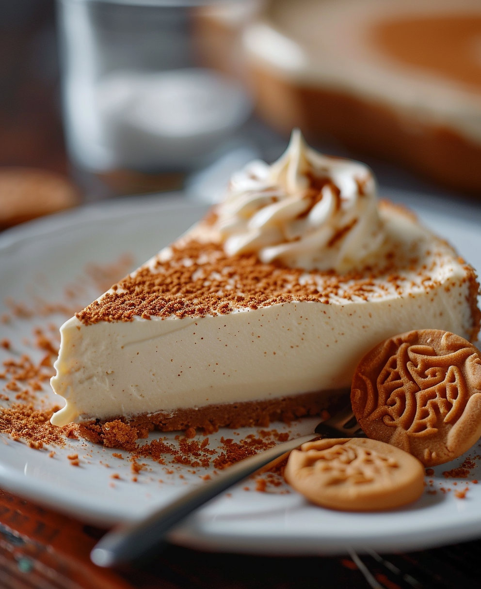 no bake biscoff cheesecake