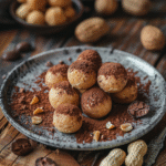 no bake peanut butter cheesecake balls