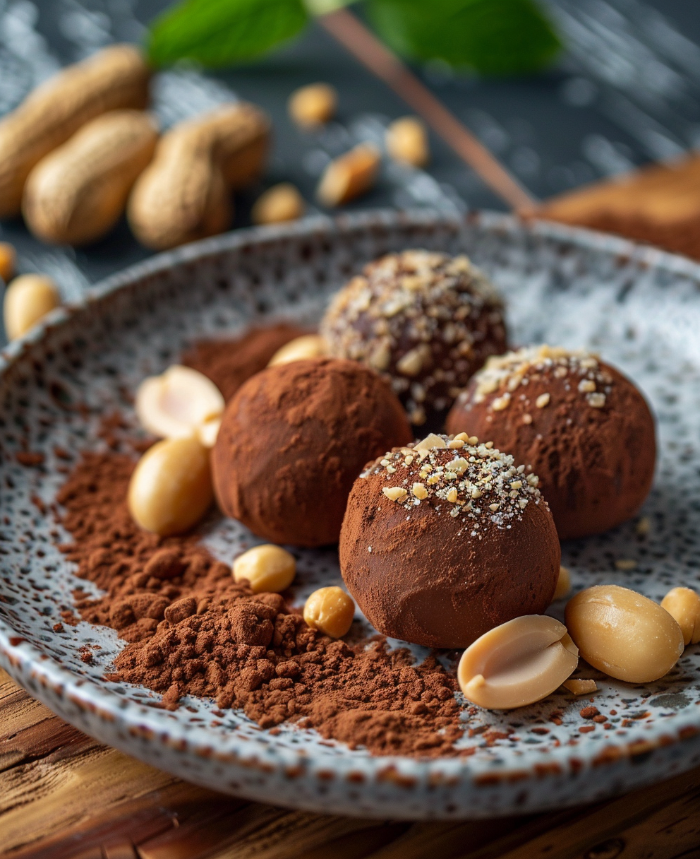 no bake peanut butter cheesecake balls