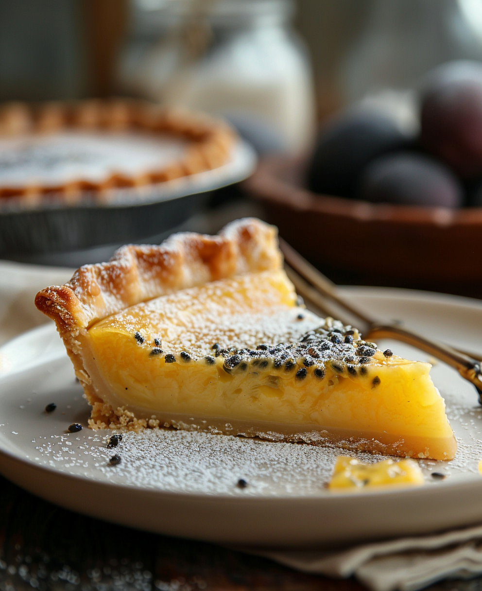 passion fruit pie