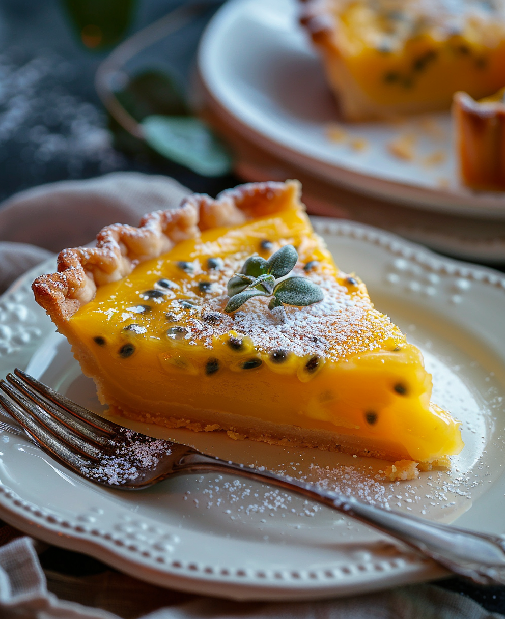 Passion Fruit Pie: Irresistibly Delicious Recipe 2 passion fruit pie