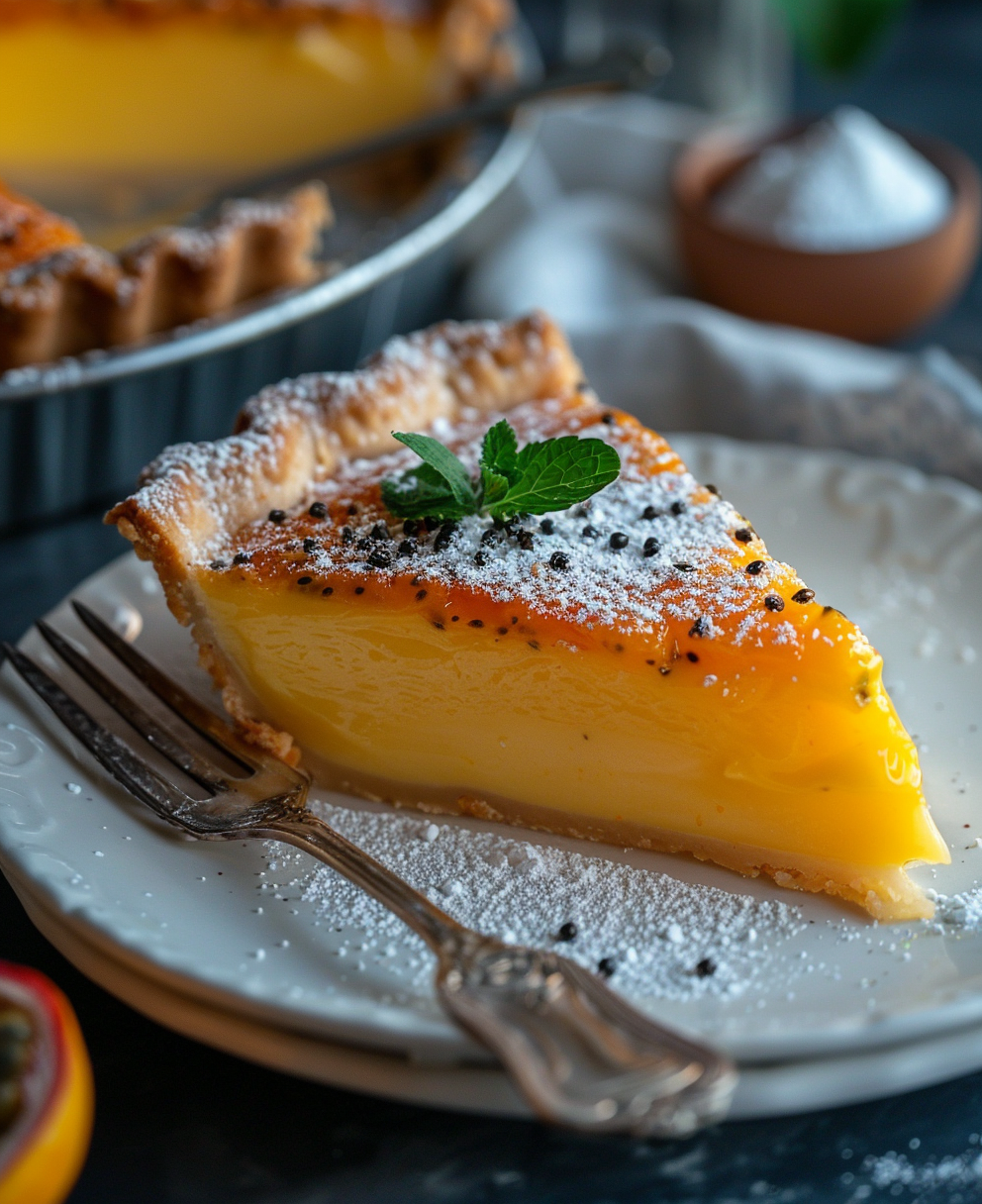 passion fruit pie