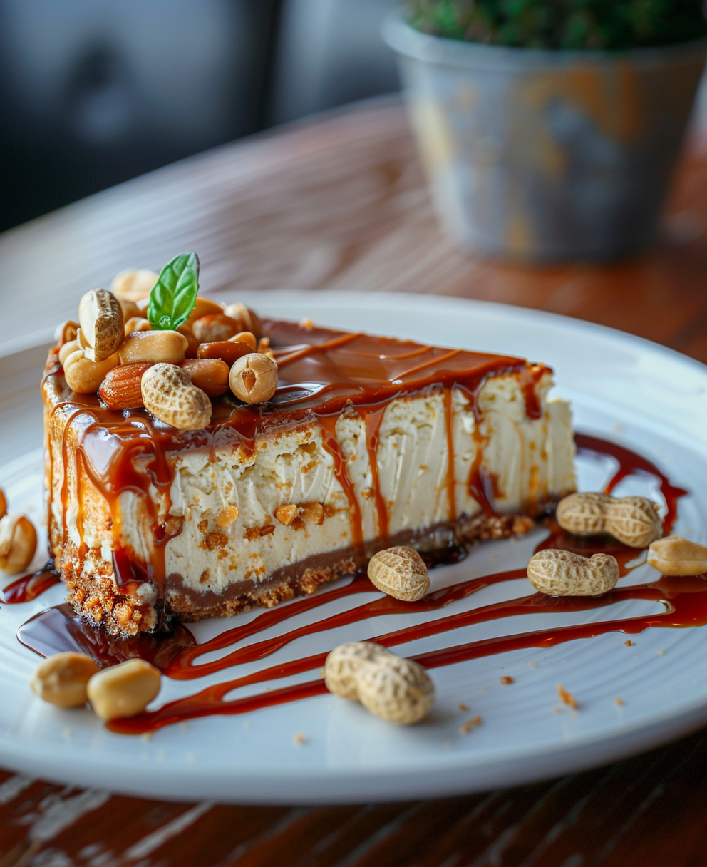 peanut cheesecake no bake