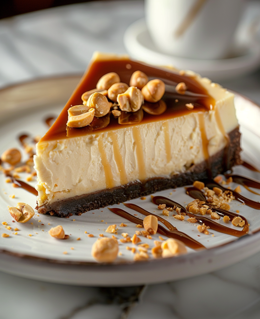 Peanut Cheesecake No Bake: Irresistibly Creamy & Easy Delight 2 peanut cheesecake no bake