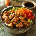 Asian Sesame Chicken & Veggie Bowl