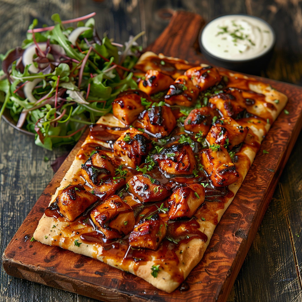 BBQ Chicken Flatbread Lunch