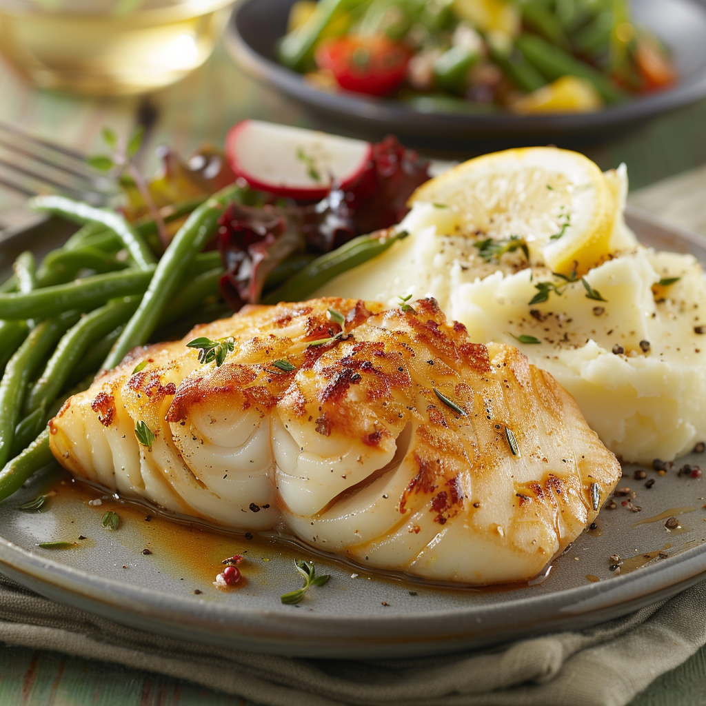 Baked Cod & Green Beans with Lemon: Irresistibly Healthy Delight 3 Baked Cod & Green Beans with Lemon