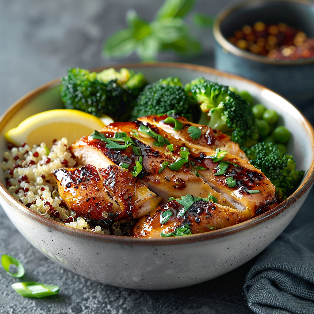 Batch Roasted Chicken & Broccoli Bowls: Quick & Healthy Meal Prep Magic 2 Batch Roasted Chicken & Broccoli Bowls