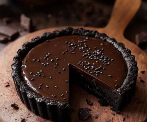 Black Sesame Chocolate Tart: The Ultimate Decadent Dessert