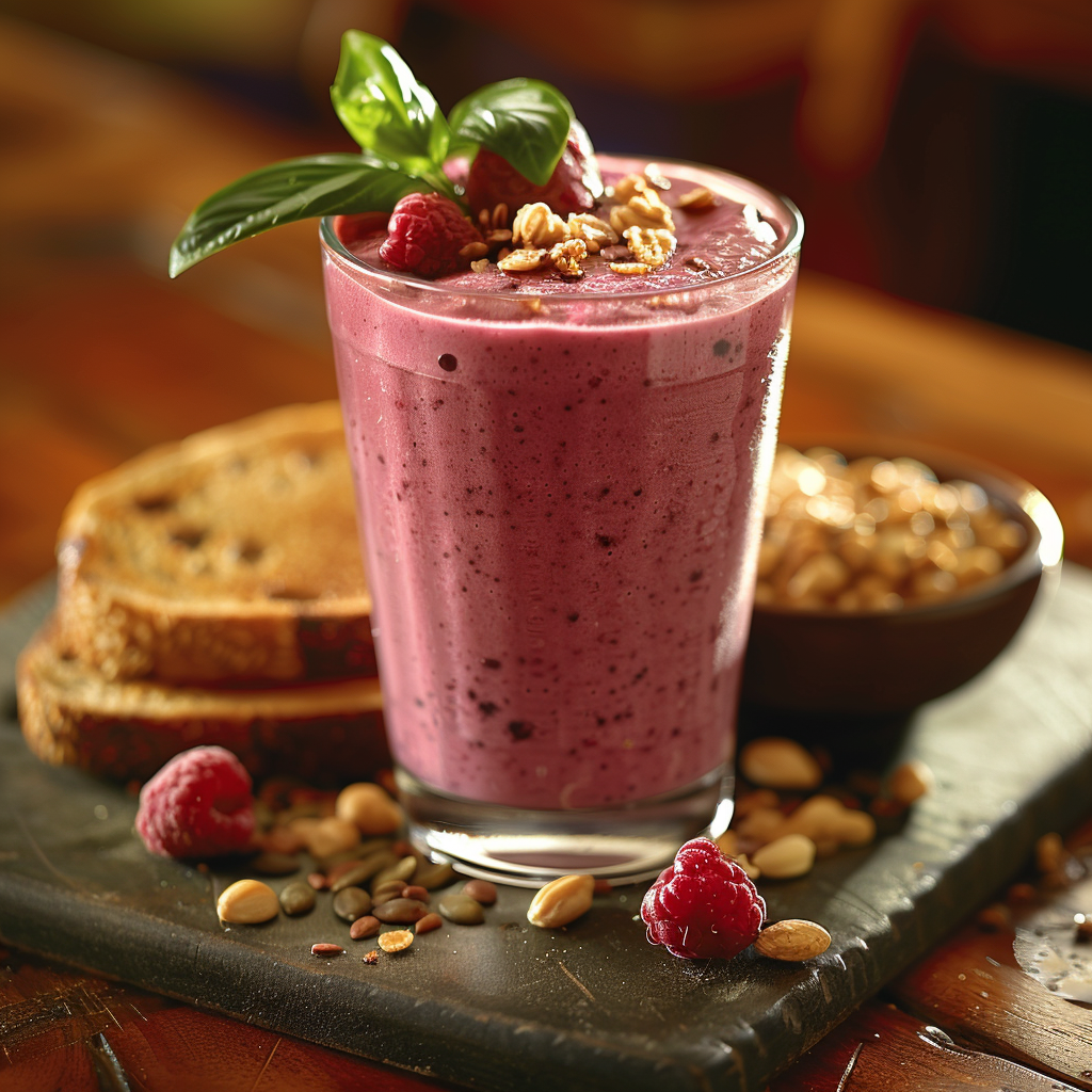 Breakfast Smoothie with Frozen Berries & Spinach: Quick & Energizing Recipe 5 Breakfast Smoothie with Frozen Berries & Spinach