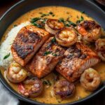 Cajun Salmon Shrimp