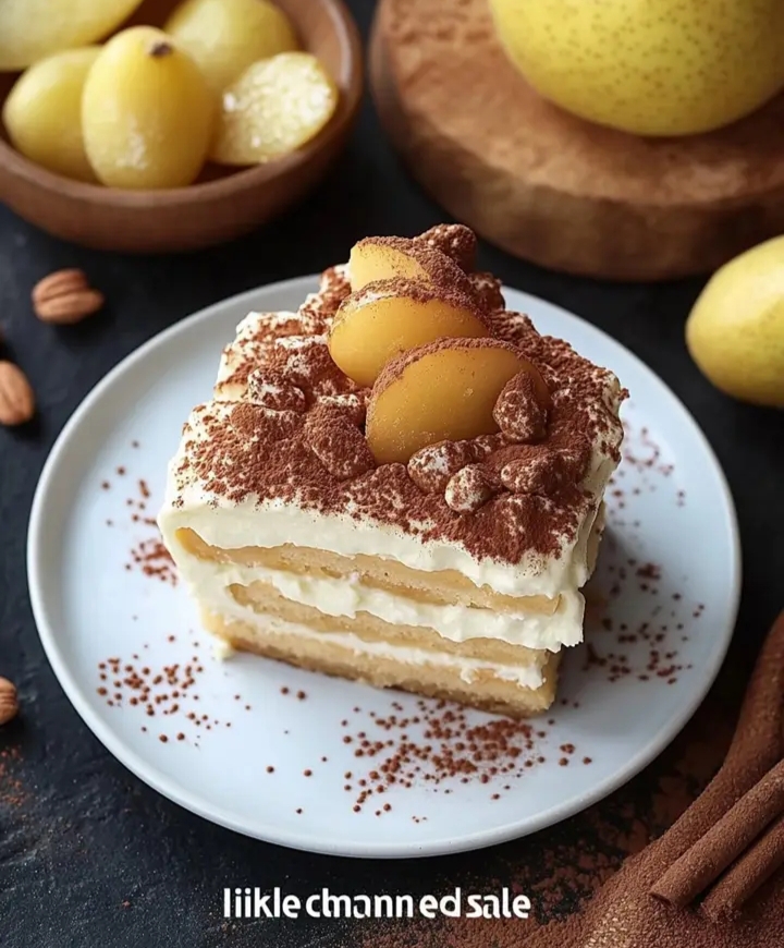 Caramel Apple Tiramisu