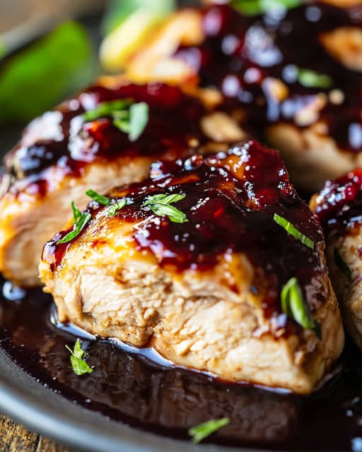 Caramelized Chicken Berries: Savory & Sweet Delight 2 Caramelized Chicken Berries