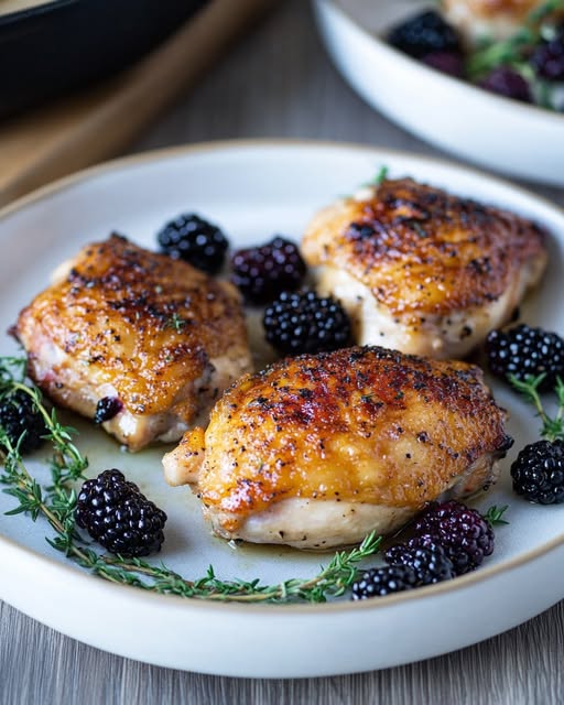 Caramelized Chicken Thighs